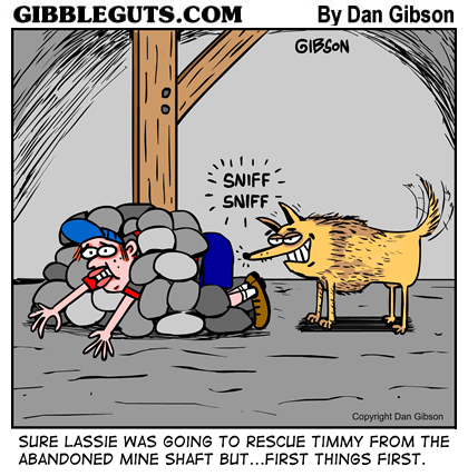 Lassie cartoon