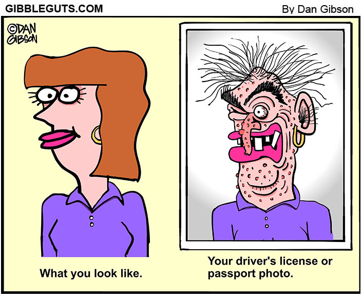 Your Drivers License And Passport Photo