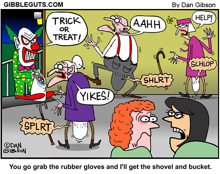 Halloween Scare Gibbleguts COMICS